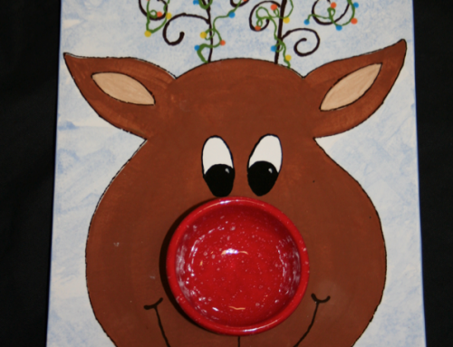 Reindeer Dip Platter